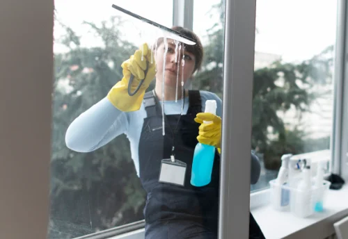 Nettoyage de vitres intérieures et extérieures à Tournon-Saint-Martin